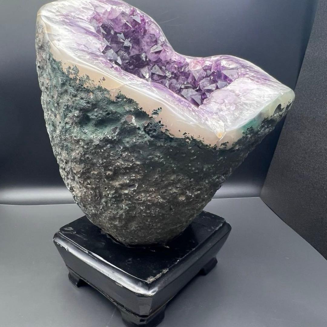 ✳️☆極上強開運☆絢爛華麗なる極大美濃紫結晶☆アメジストドーム