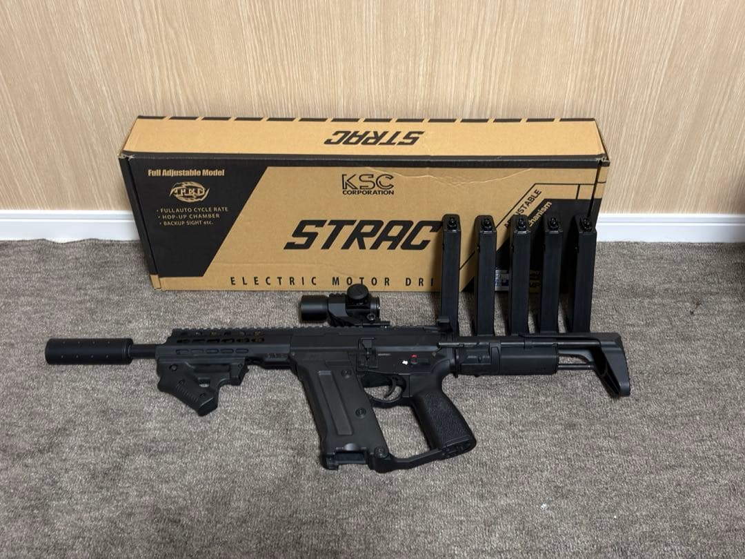 KSC STRAC ストラック　TEG コンパクト 限定品】 KSC 電動ガン ストラック TEG コンパクト レイヤードタン