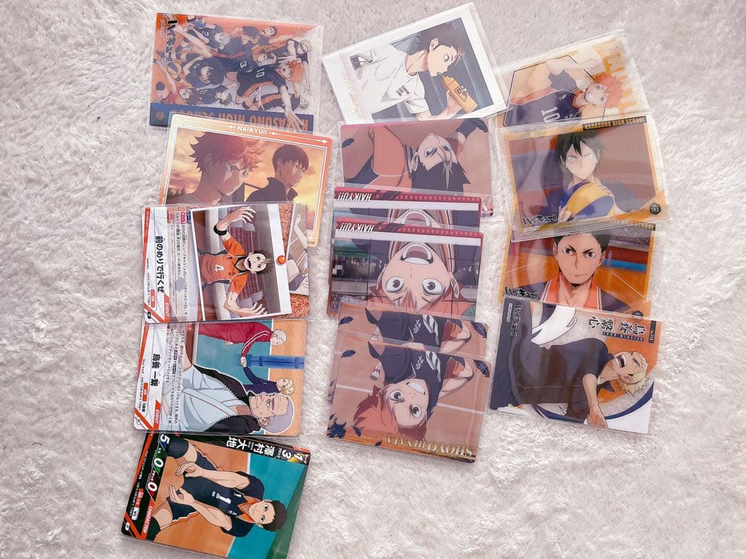 烏野高校 まとめ売り ハイキュー 3枚 - メルカリ