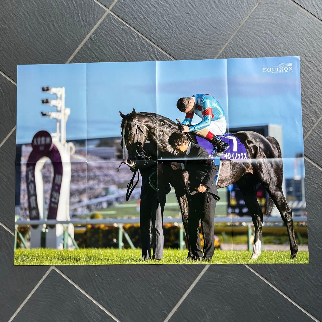 イクイノックス 両面ポスター 優駿 付録 名馬の肖像 天皇賞（秋