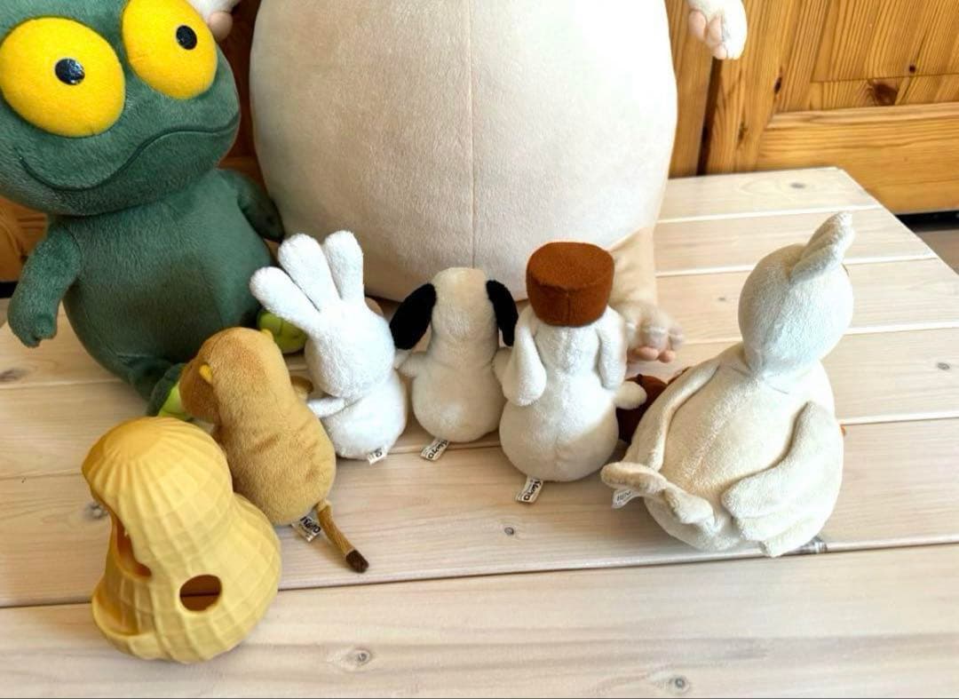 バムとケロぬいぐるみレアな豪華8点セット※生産終了 - メルカリ