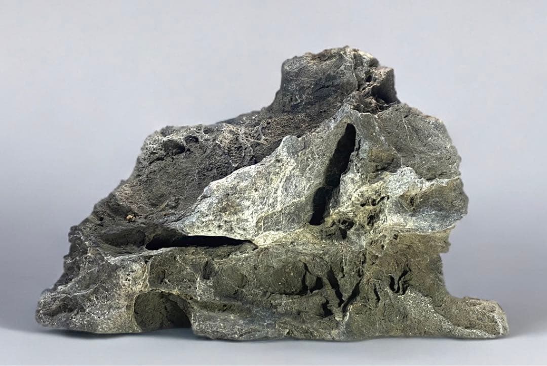 6231 大型 員弁川石 横43.2(cm) 20.55kg 水石 盆栽骨董