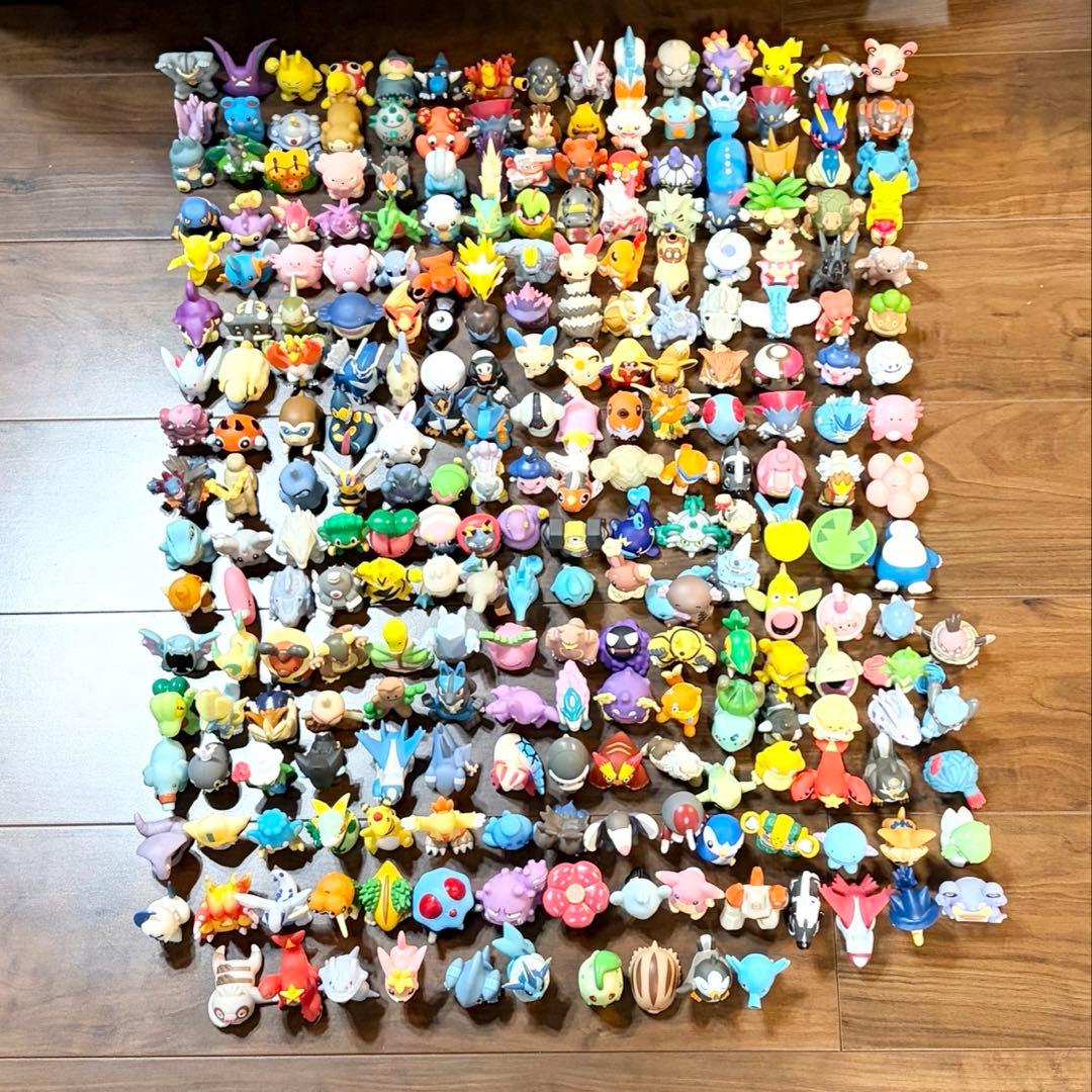 ポケモンキッズ　指人形　まとめ売り　250個セット ポケットモンスター ポケモン 指人形まとめ セット・ジャンク販売品