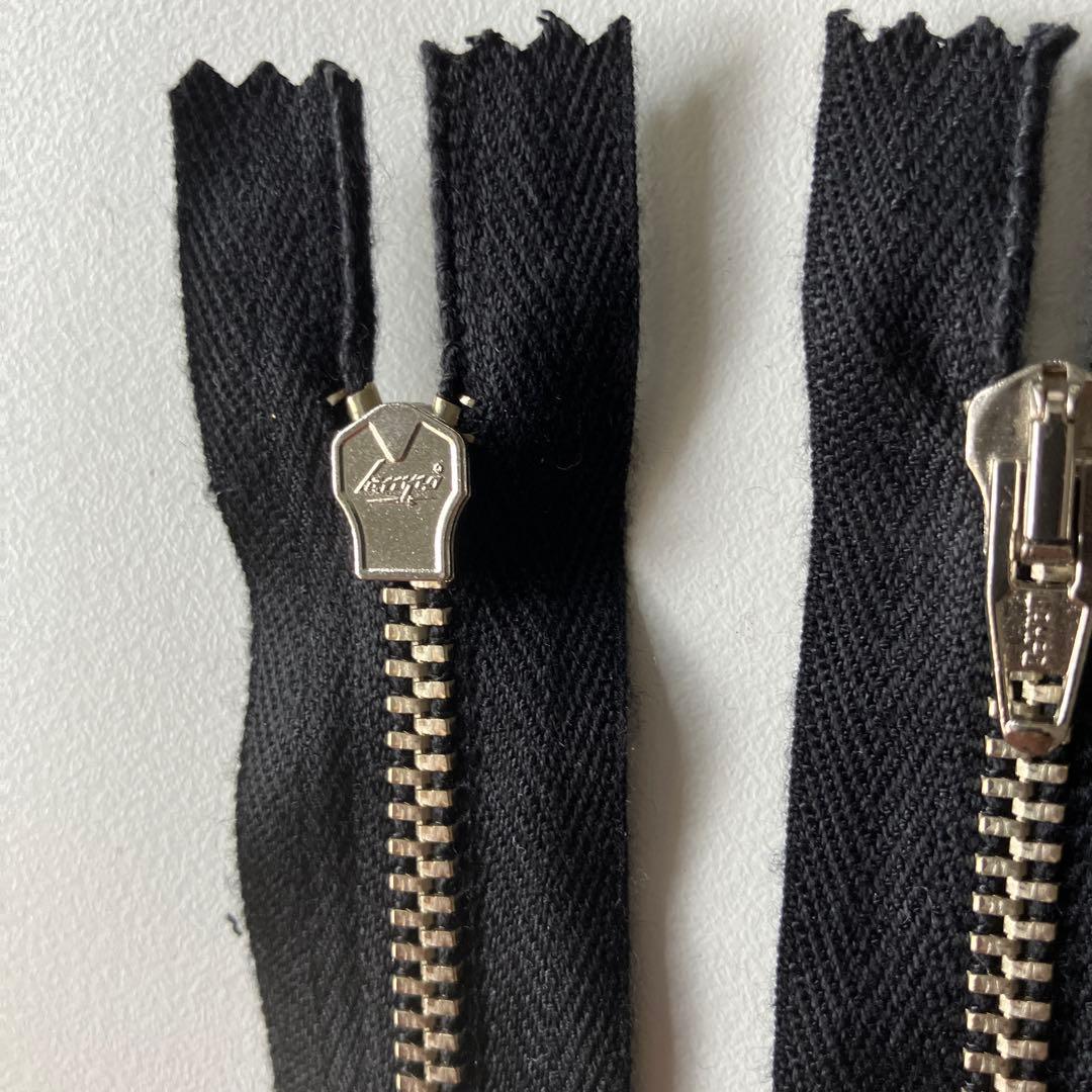 LAMPO ランポ ファスナー イタリア製 10cm 10本 まとめ 黒 - メルカリ