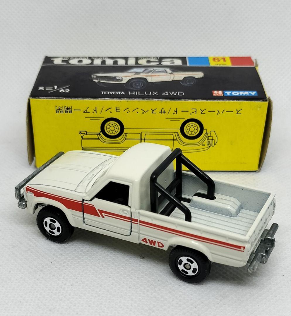 《黒箱トミカ61-3-12》トヨタハイラックス4WD【一般輸出】超レア未使用美品