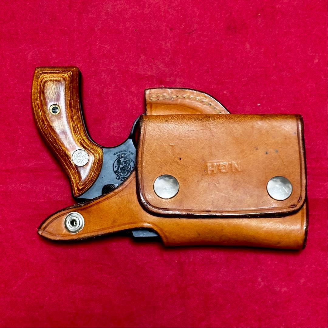 整備済 スナブノーズ リボルバー用 N.G.H バックサイド ホルスター
