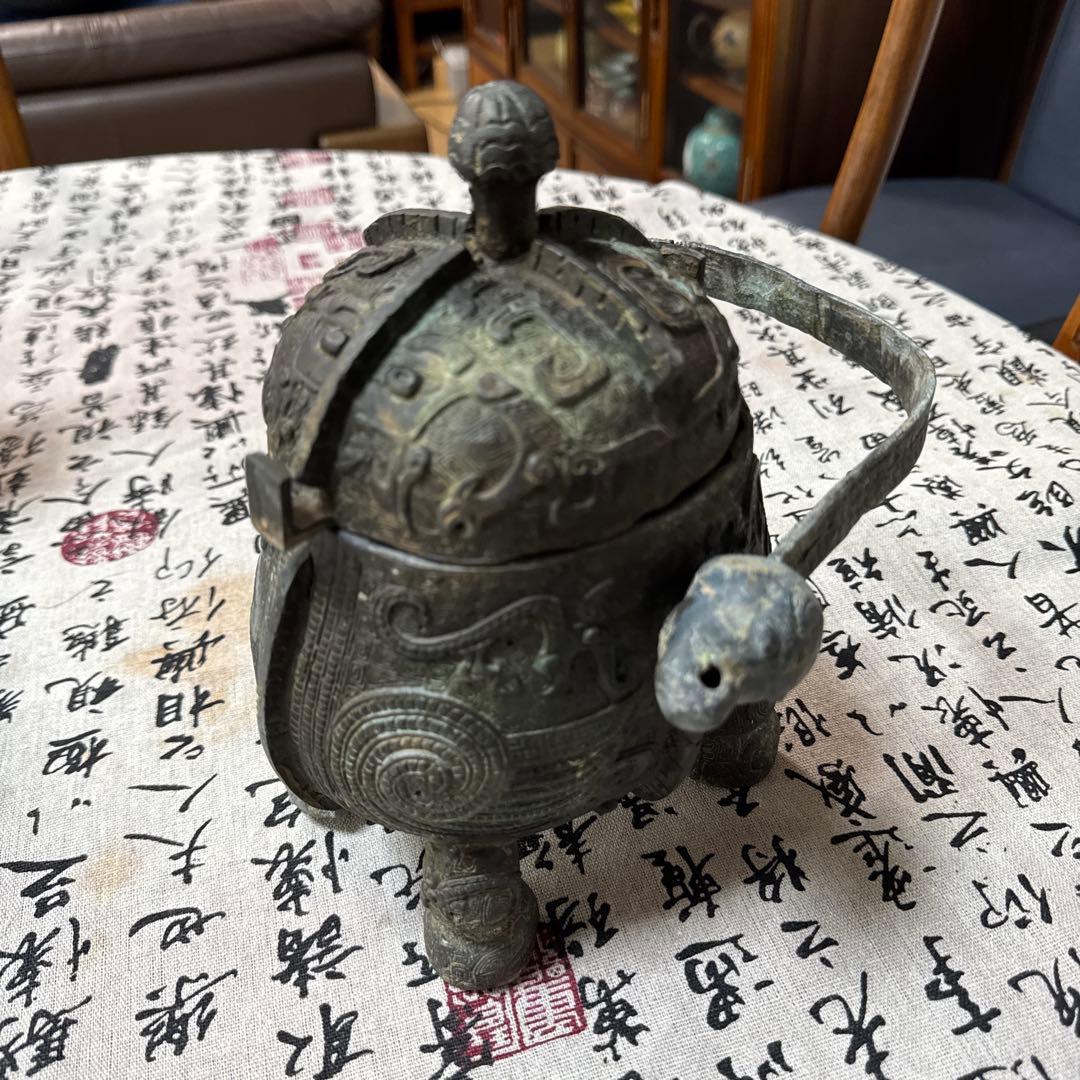 #青銅器 亀型器具　上古大陸様式 ブロンズギャラリー 中国青銅器の時代 | 展覧会 | 泉屋博古館 ＜京都