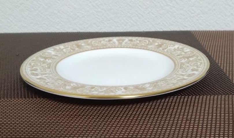 ウェッジウッド・フロレンティーン ゴールド プレート『15.3cm』