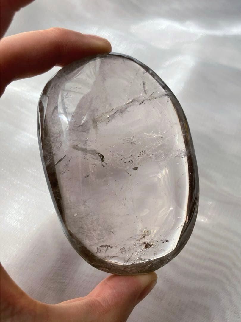 高品質 天然石 スモーキークォーツ 茶水晶フリーフォーム 165.3g