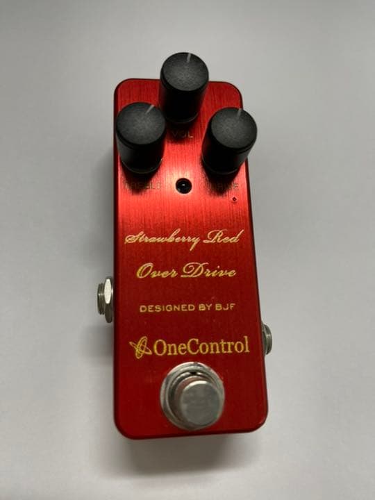 【美品】One Control Strawberry Red Overdrive One Control LINGONBERRY OVER DRIVE – OneControl