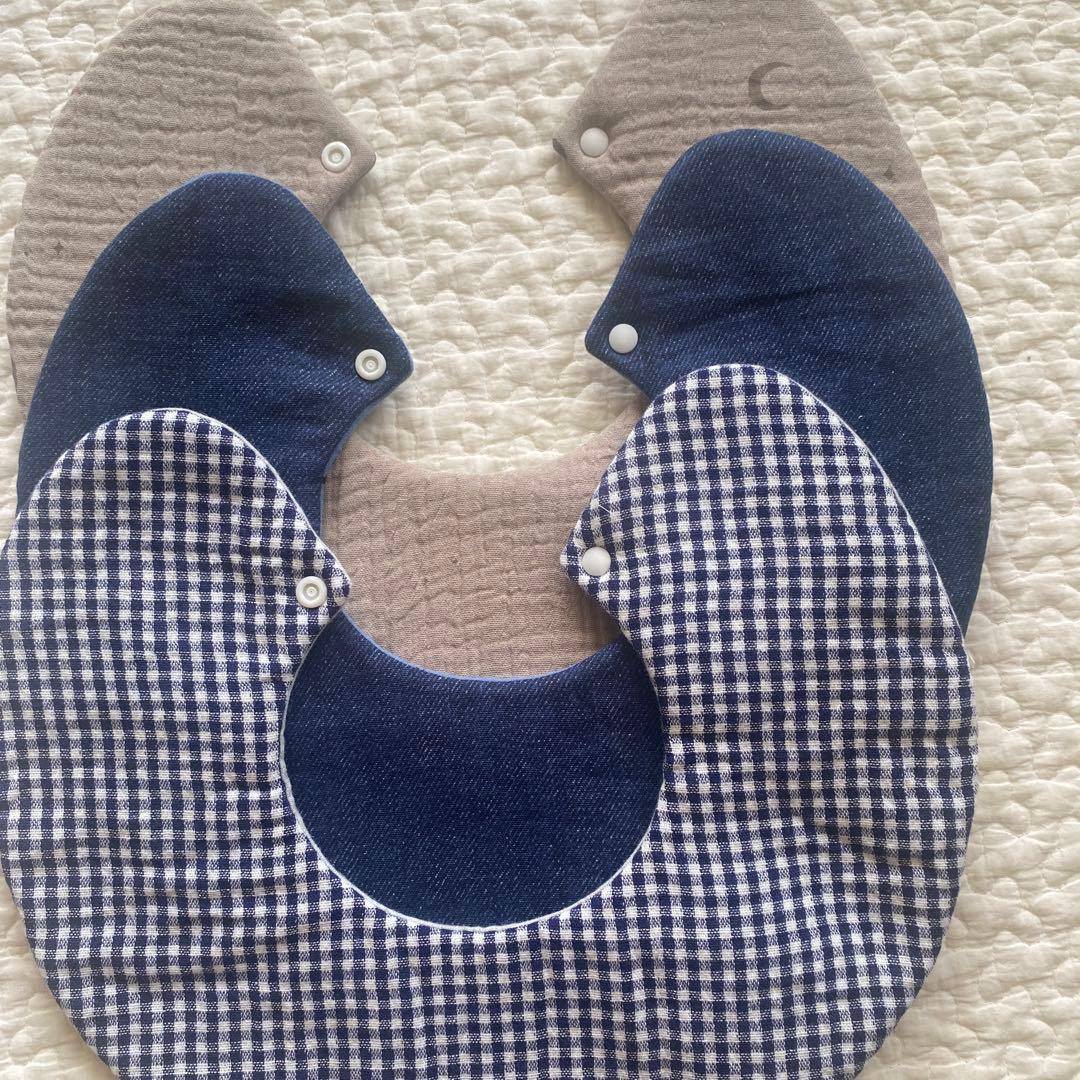 No.704 ハンドメイドスタイ 3枚 - メルカリ