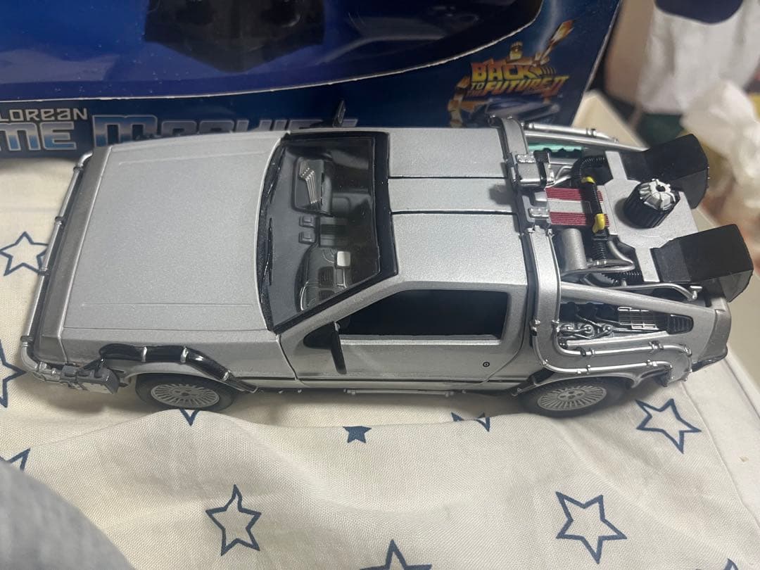バックトゥザフューチャー　デロリアン ニューモデル速報】ひょえーカッコえー バック トゥ ザ フューチャーの