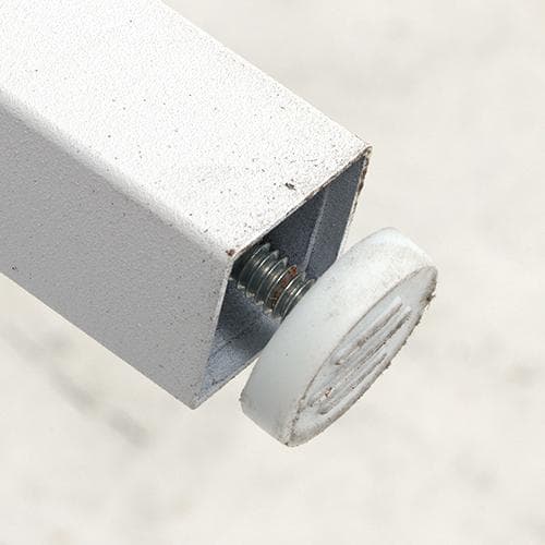 《新品・送料無料》ワークデスク ガラストップ 110×45cm ホワイト