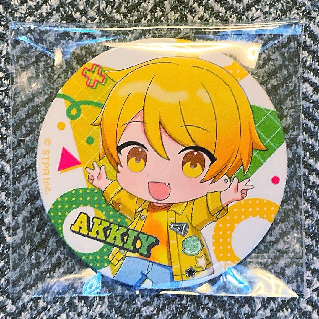 AMPTAKxCOLORS あっきぃ 缶バッジ 虹 武道館 デフォ アンプタック