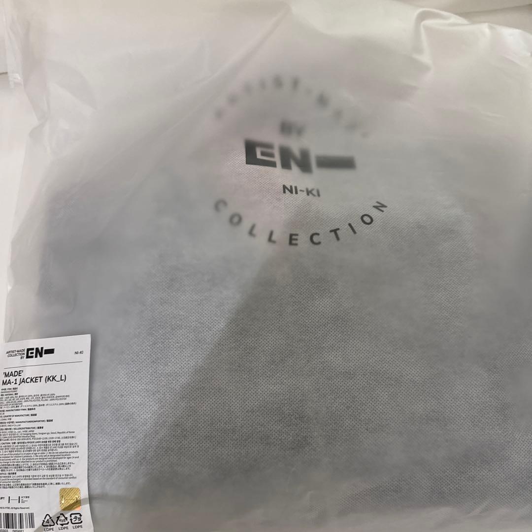 限定値下】ENHYPEN ニキ artist made MA-1 Lサイズ - メルカリ
