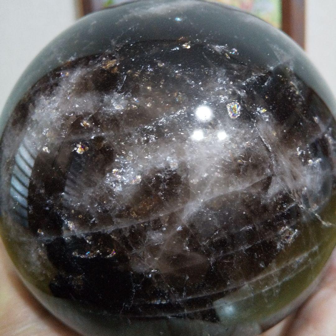 モリオン 丸玉 105mm 1.5kg 台座付き