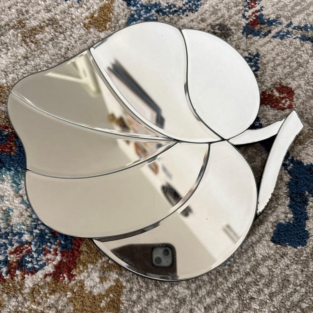 ローラアシュレイ ウォールミラー 3枚組 ウォールアート パームリーフ