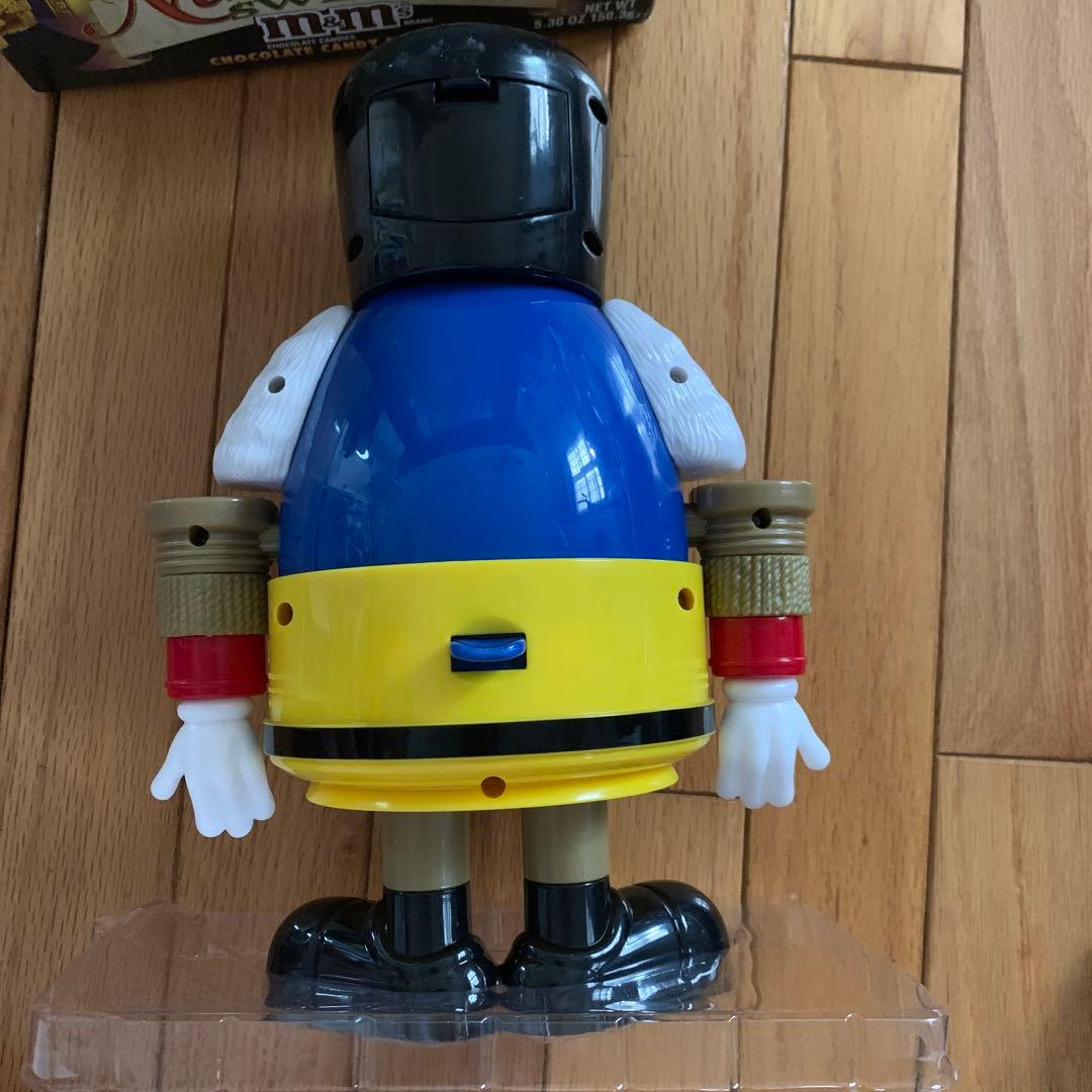 エムアンドエムズ M&M's くるみ割り人形 ディスペンサー フィギュア 青