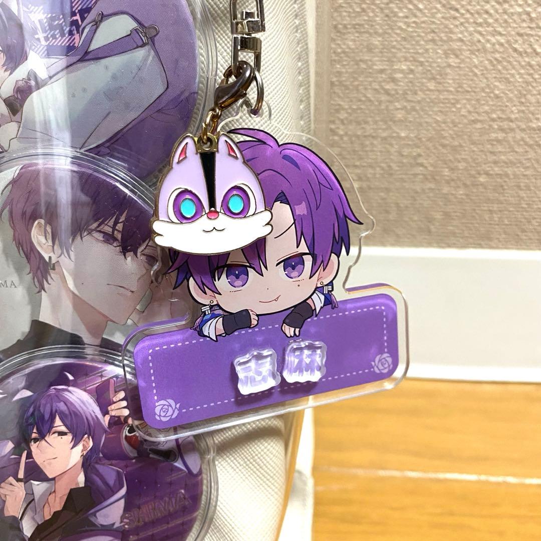 痛バ 浦島坂田船 志麻 缶バ キーホルダー - メルカリ