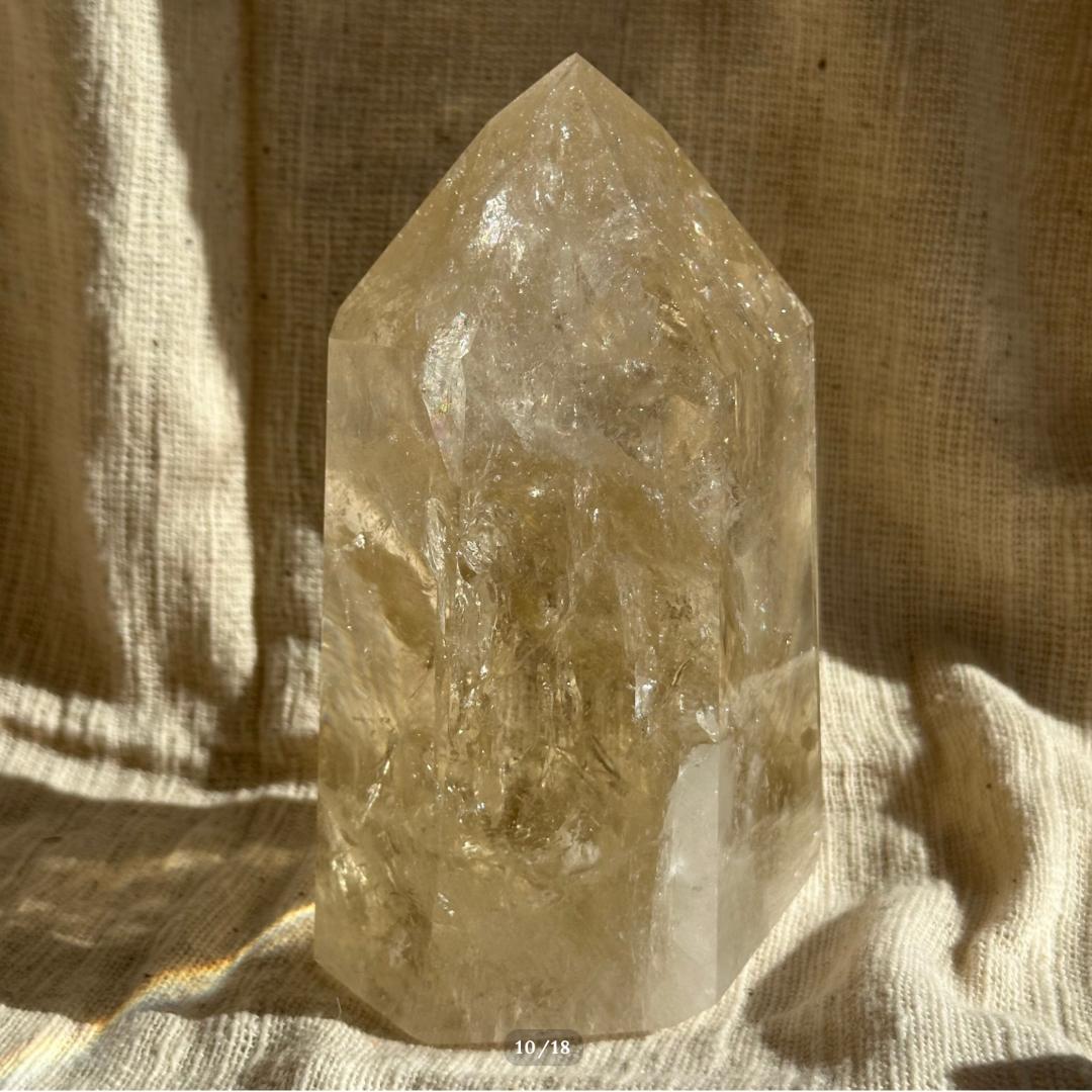 1.9kg 非加熱【シトリン】 天然 シトリン BIG ポイント ブラジル産