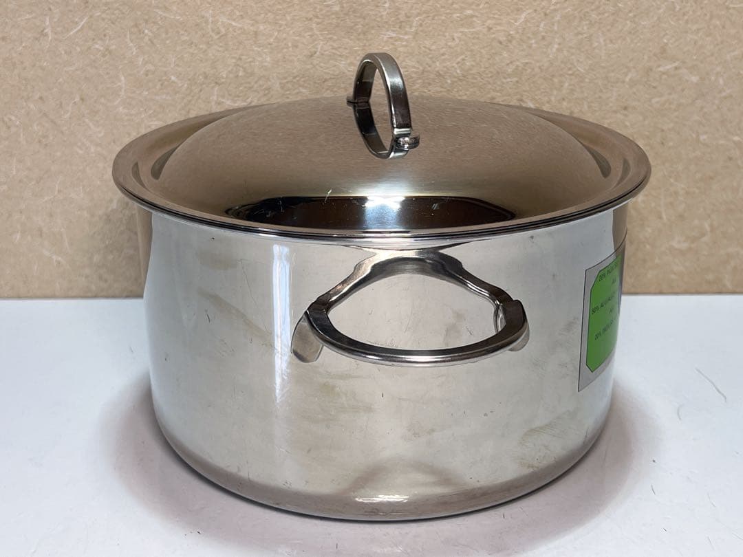 スプリング GL クリスタル 3.7L 20cm ソースパン、中古品、状態良好