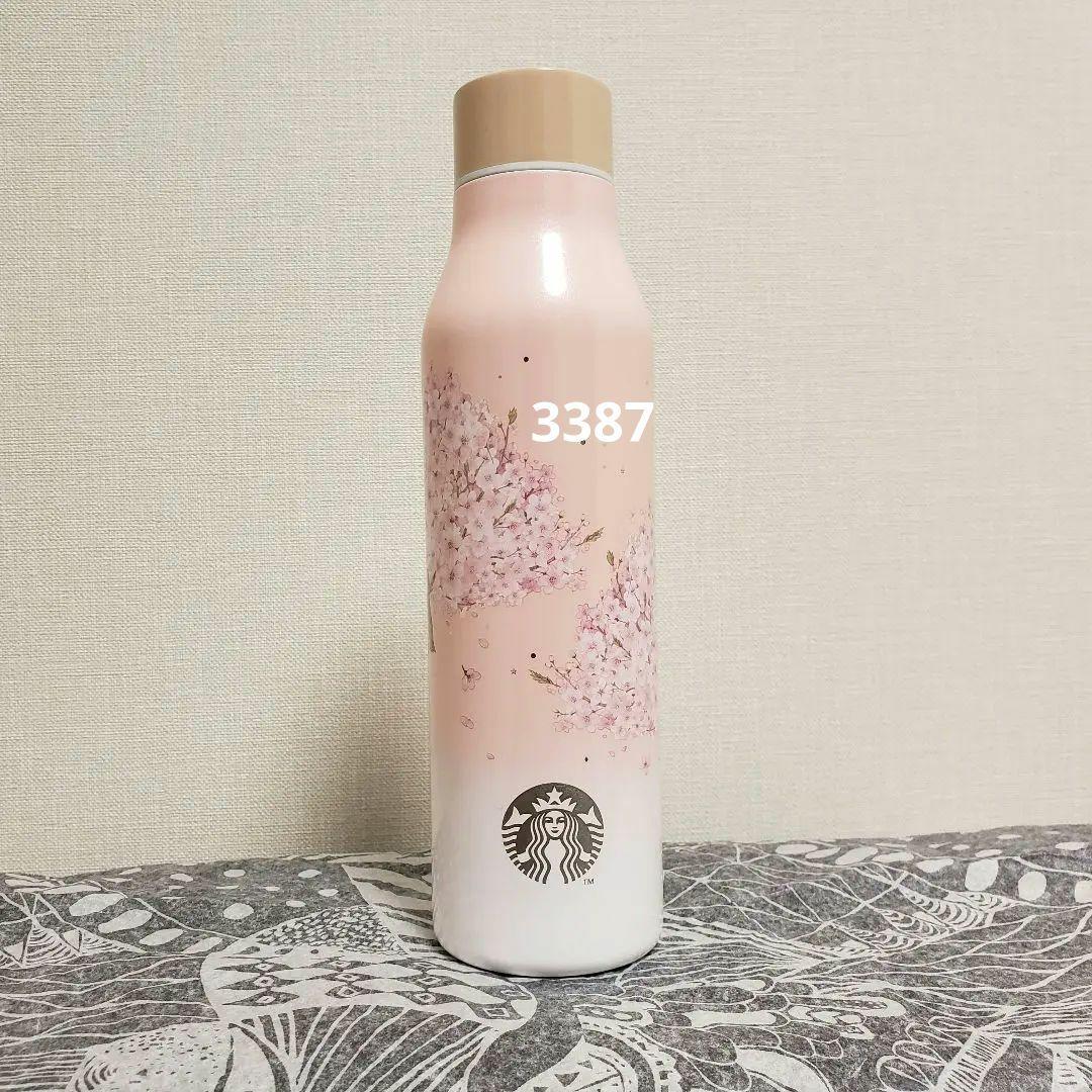 スターバックス チェリーブロッサム ロマンチック ウォーターボトル 384mL NWT Starbucks Matte Cherry Blossom Sakura Pink Soft Touch Leak