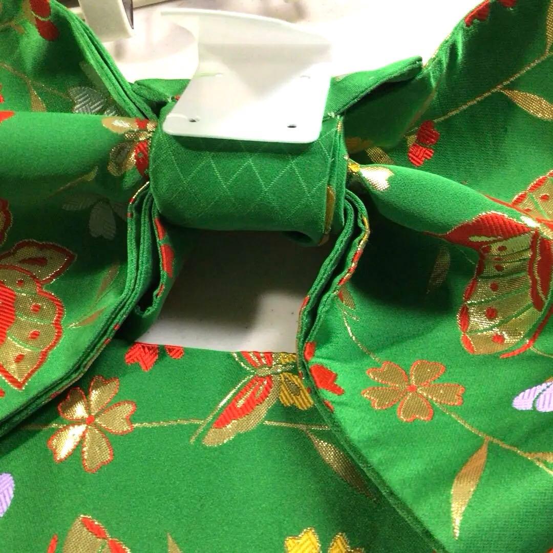 ☘️祝い帯《七歳》後ろリボン二種類・同色同柄・お好みで付け替え可能です❣️