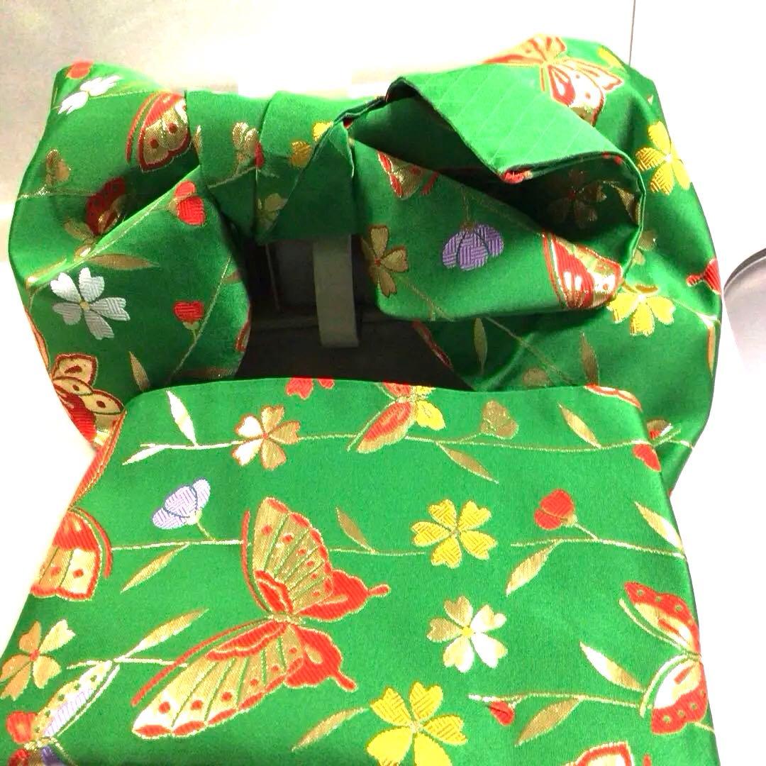 ☘️祝い帯《七歳》後ろリボン二種類・同色同柄・お好みで付け替え可能です❣️