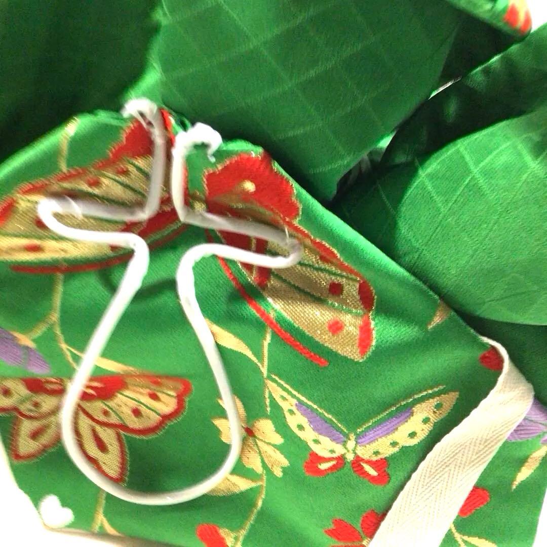 ☘️祝い帯《七歳》後ろリボン二種類・同色同柄・お好みで付け替え可能です❣️