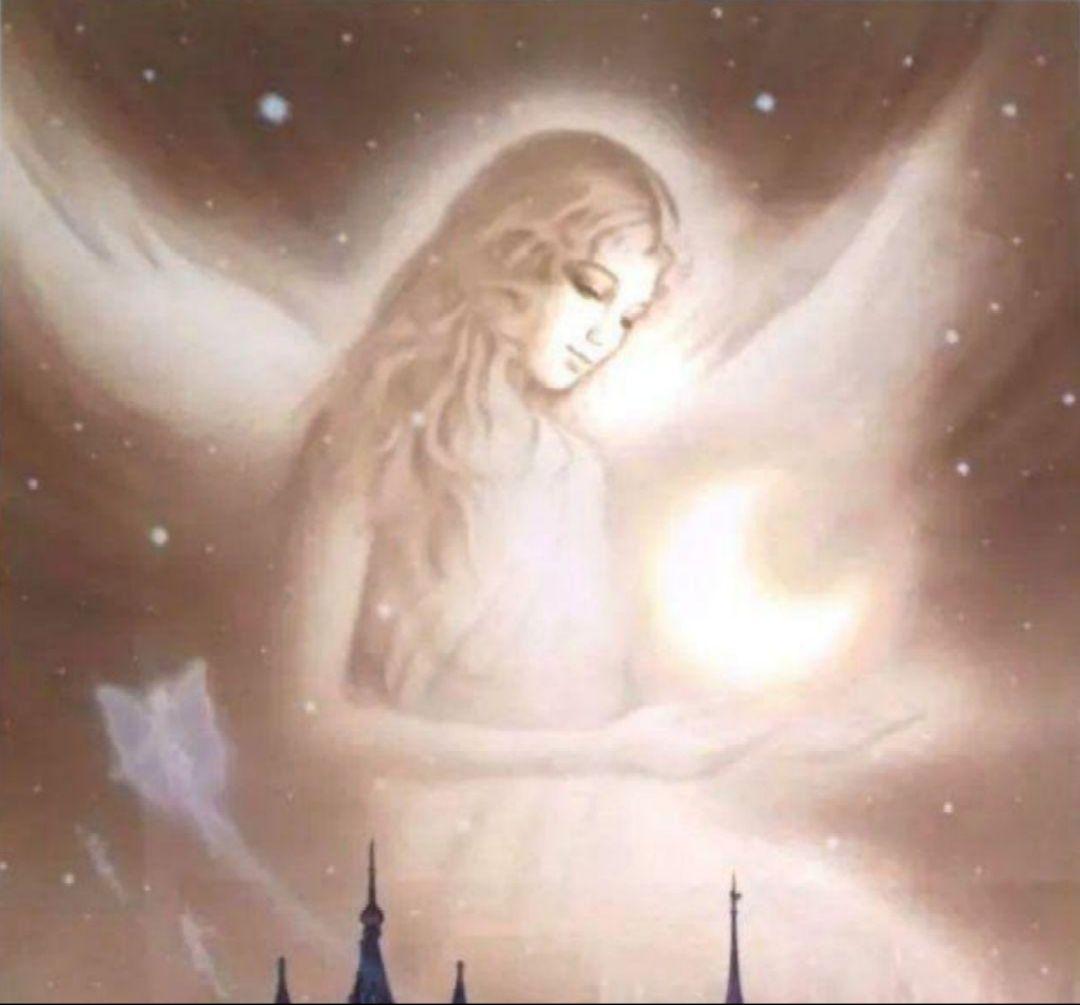 塚本馨三シ ルクスクリーン版画「ムーンファンタジー」 額縁証明書付