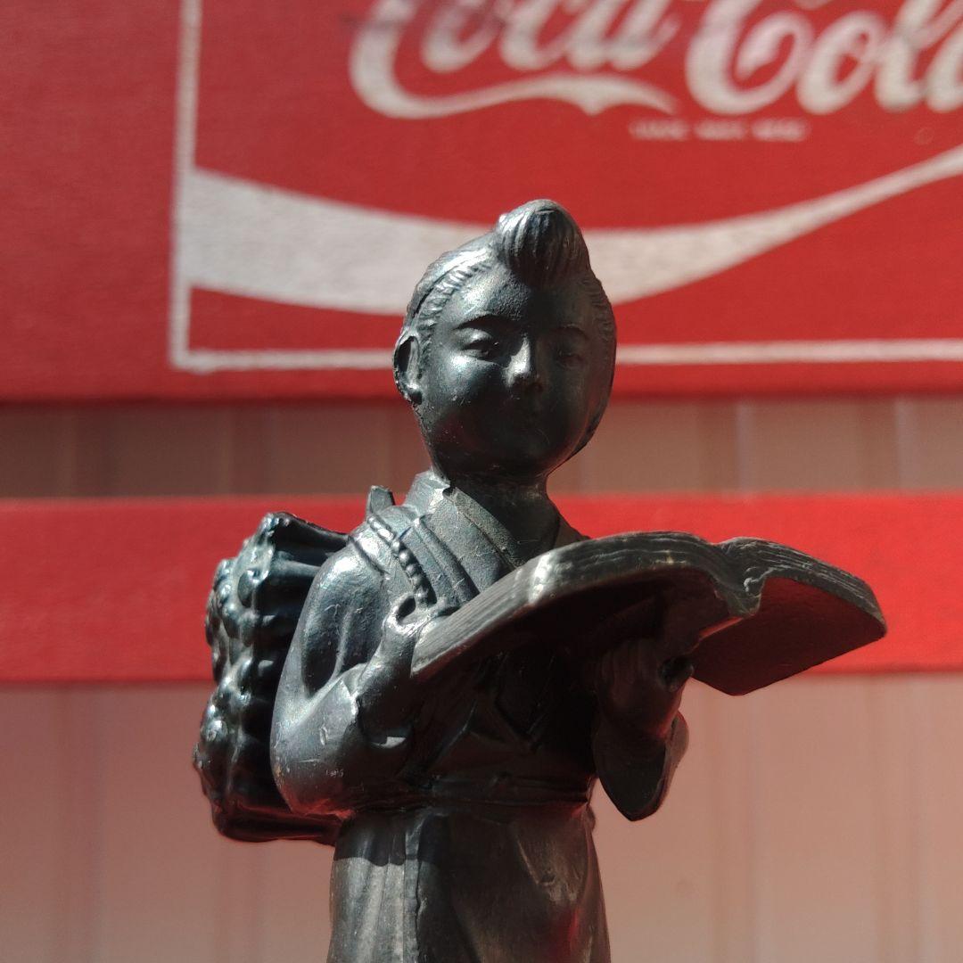 二宮金次郎像☆ミニ像☆骨董品☆ヴィンテージ☆置物☆飾り - メルカリ