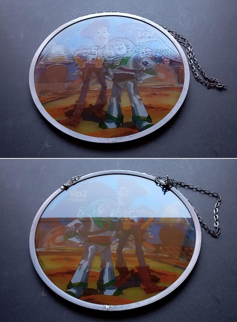 ディズニー トイストーリー ステンドグラス グラスマスターズ社バズ