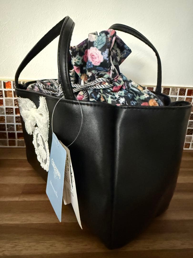 未使用】アフタヌーンティー Alice✨バッグ ポーチ ディズニー 近沢