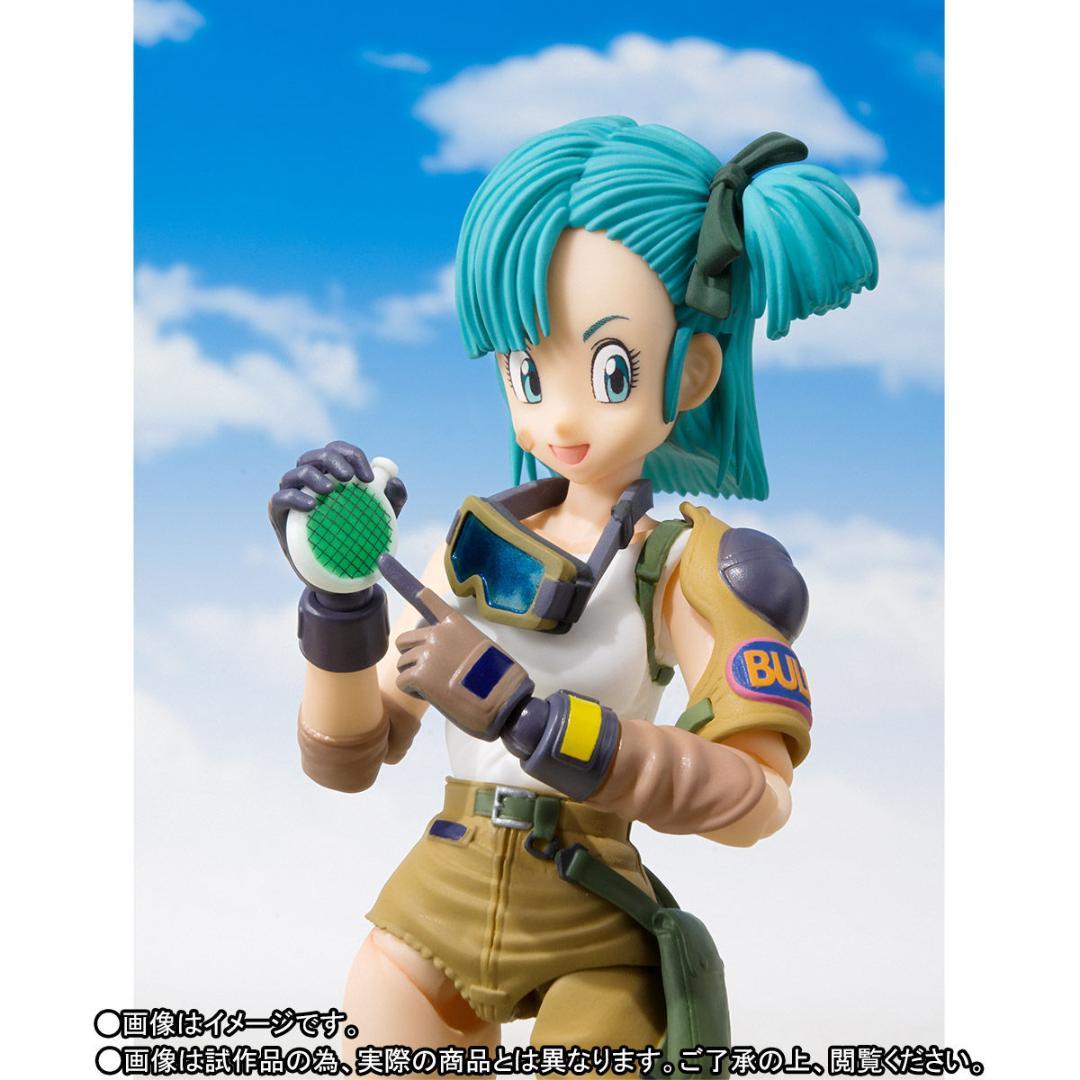 限定 ドラゴンボール S.H.Figuarts ブルマ 輸送箱伝票後無し