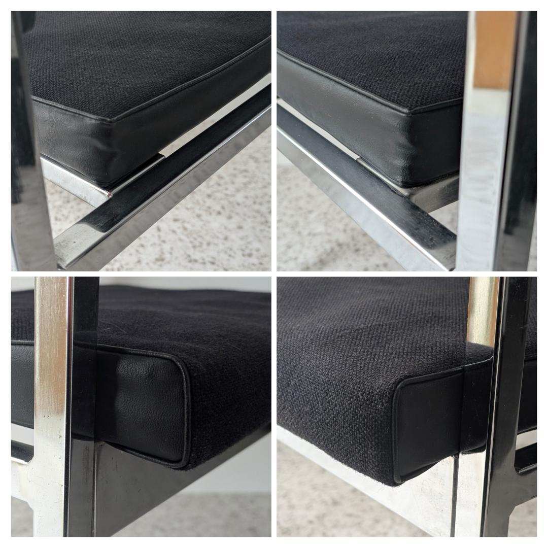 70s ビンテージ オカムラ メタルフレーム アームチェア ミッド