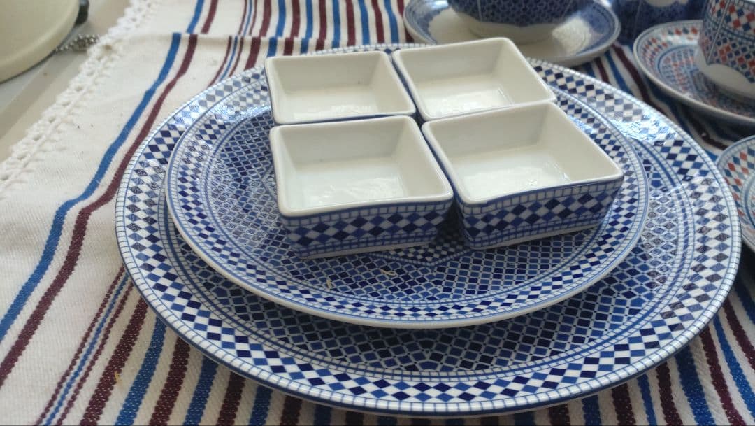 大特価・廃盤・希少】cosema コセマモロッコ陶器 フルセット - メルカリ