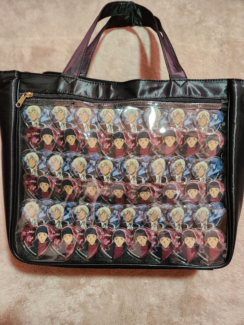 最終値下げ❗ 名探偵コナン 痛バッグ 缶バッジ - メルカリ