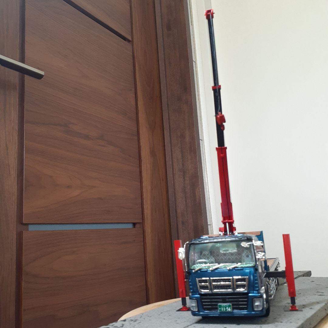 デコトラプラモデル 回送車ユニック付き - メルカリ