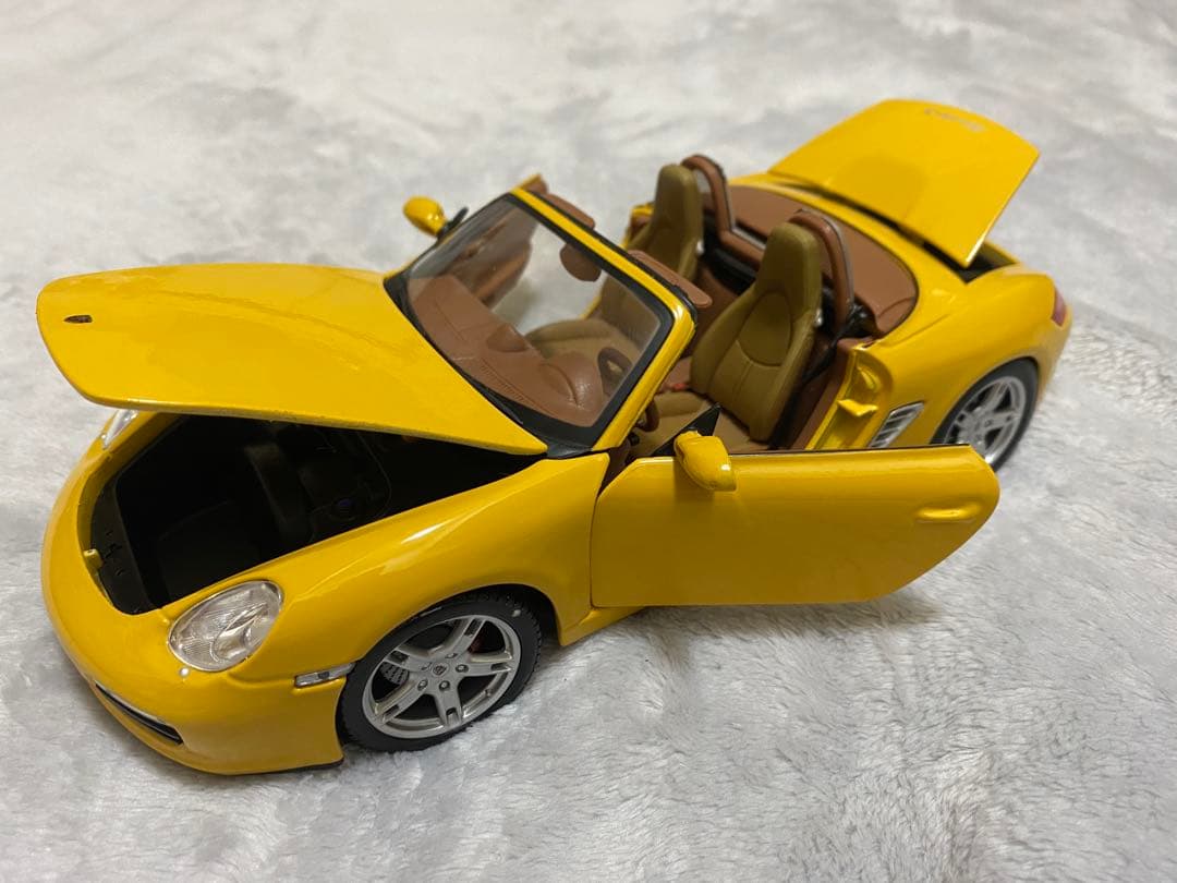ミニカー Maisto PORSCHE Boxster S(Type987) 1/18 Maisto Porsche Boxster / Boxster S (Type 987) Convertible Dark