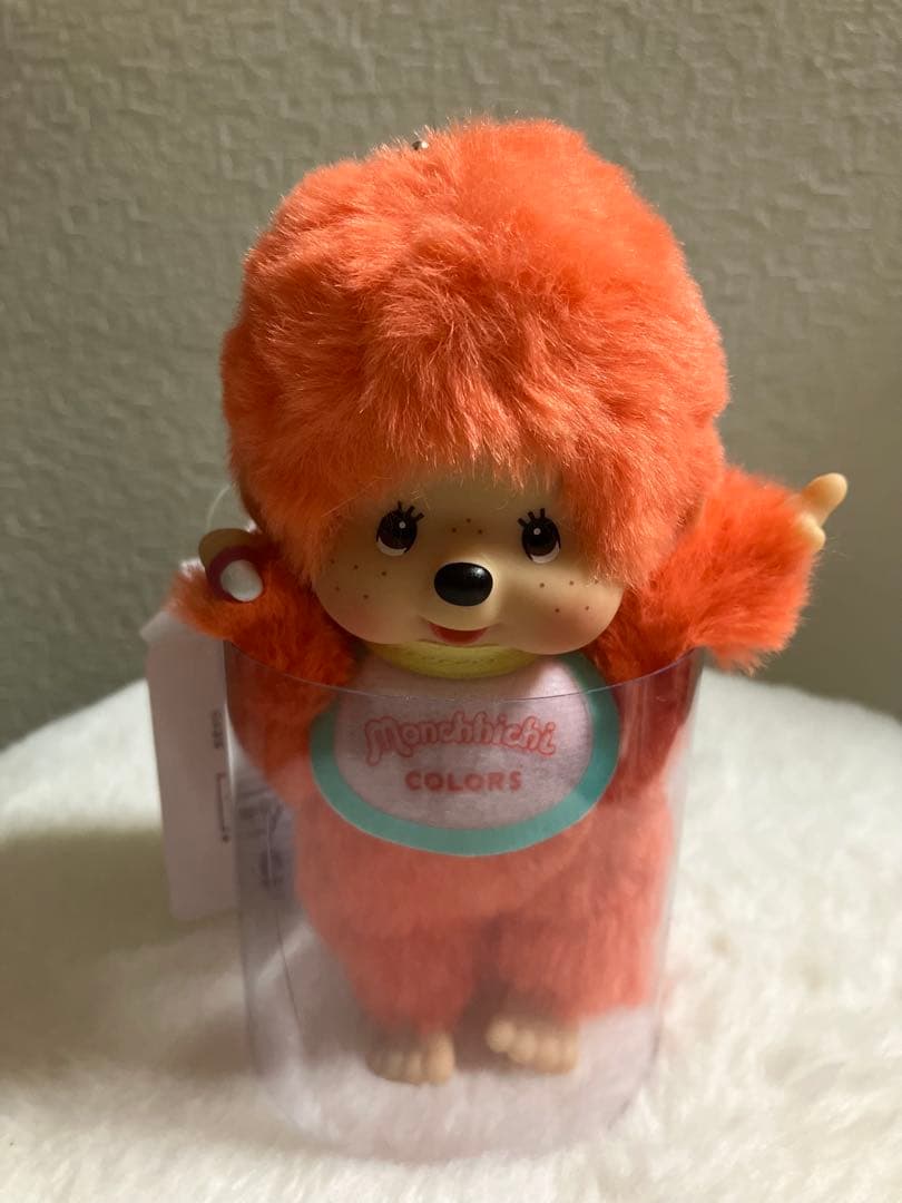 モンチッチ COLORS 限定カラー オレンジ キーチェーン 男の子 セキグチ