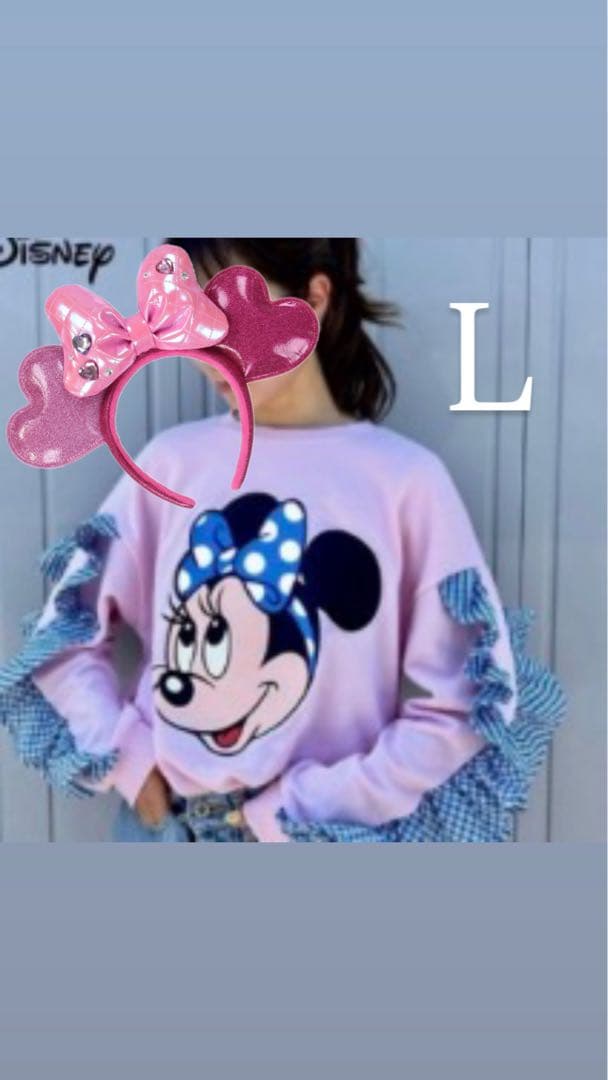 ミニーマウス パルパルーザ トレーナー Lサイズ - メルカリ