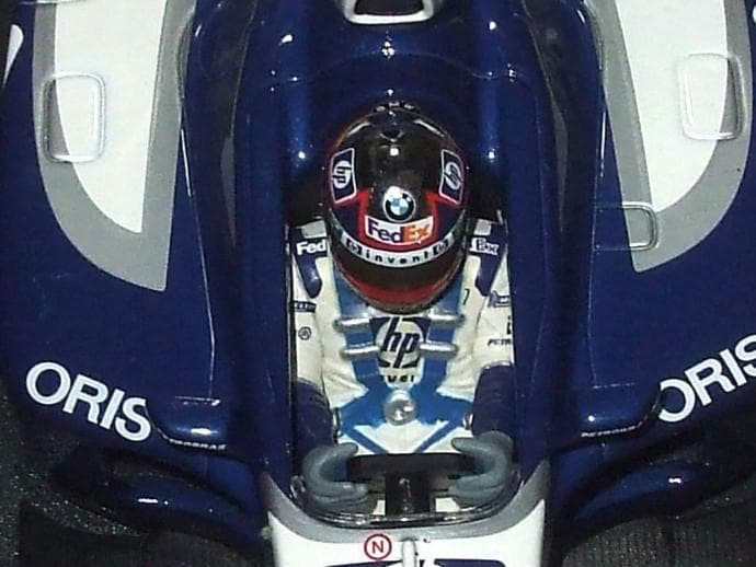 ウィリアムズ SHOWCAR 2003 モントーヤ ミニチャンプス 1／18