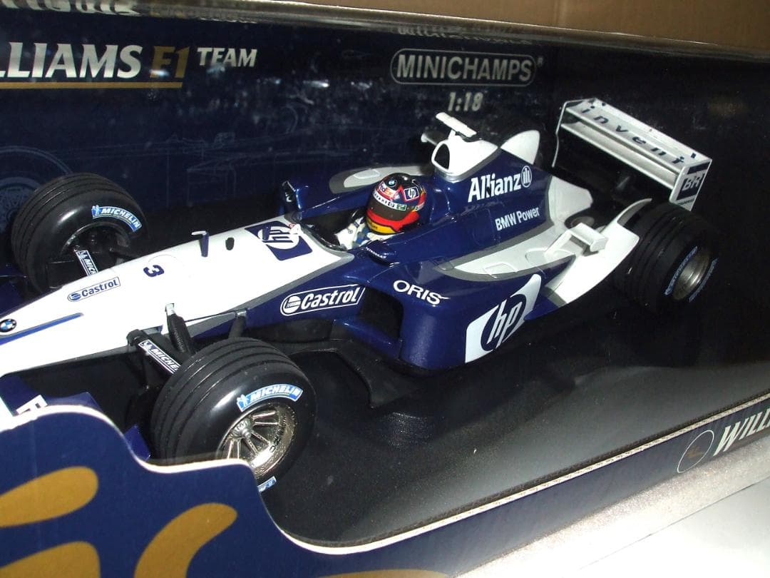 ウィリアムズ SHOWCAR 2003 モントーヤ ミニチャンプス 1／18