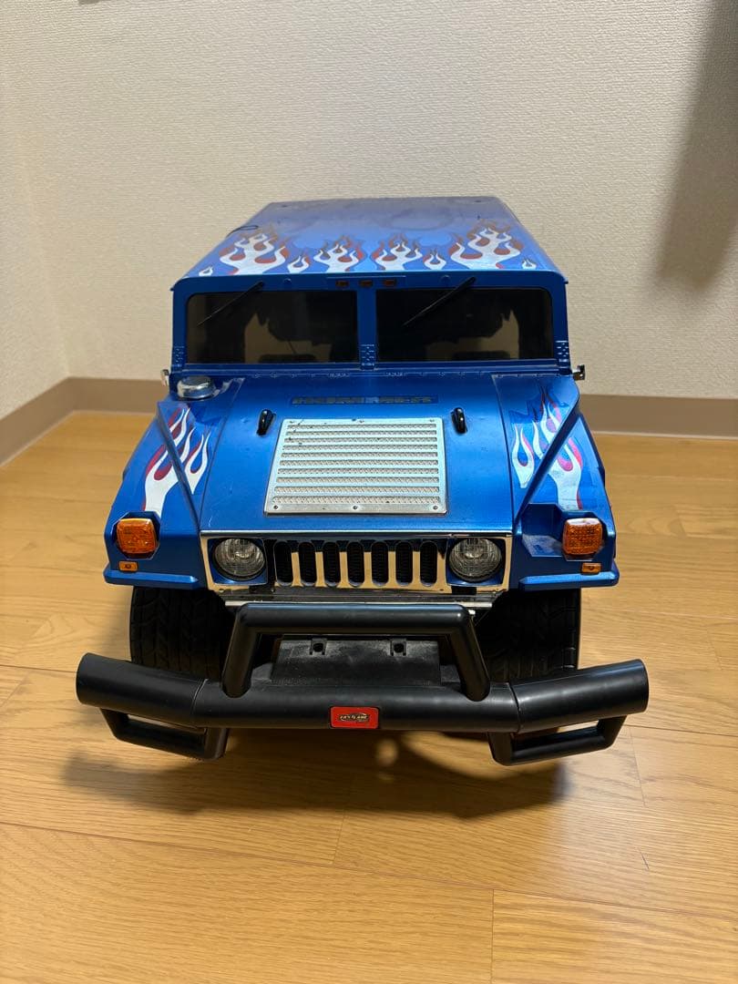 NIKKO HUMMER ラジコン 青 バッテリーリモコンなし