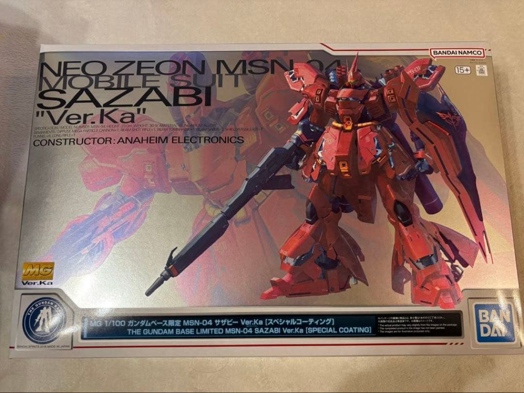 MG 1/100 MSN-04 サザビーVer.Ka[スペシャルコーティング] - メルカリ