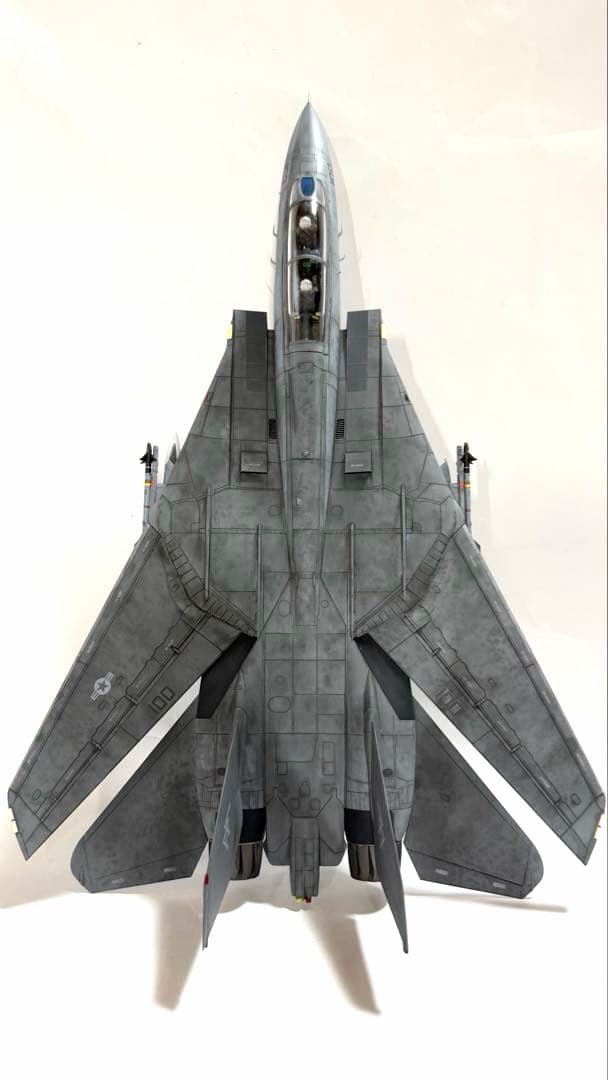 タミヤ 1/48 ジョリーロジャース仕様F-14D トムキャット 完成品 - メルカリ