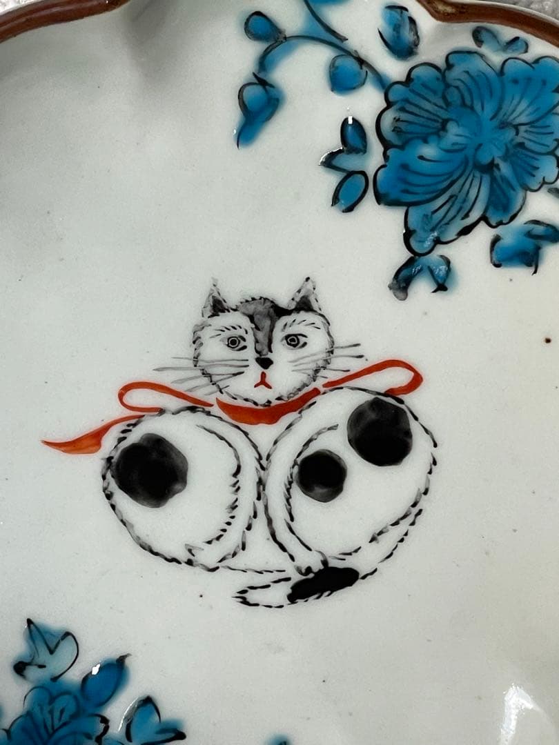 未使用 松浦 ナオコ さん 猫の菱形皿 2枚セット - メルカリ