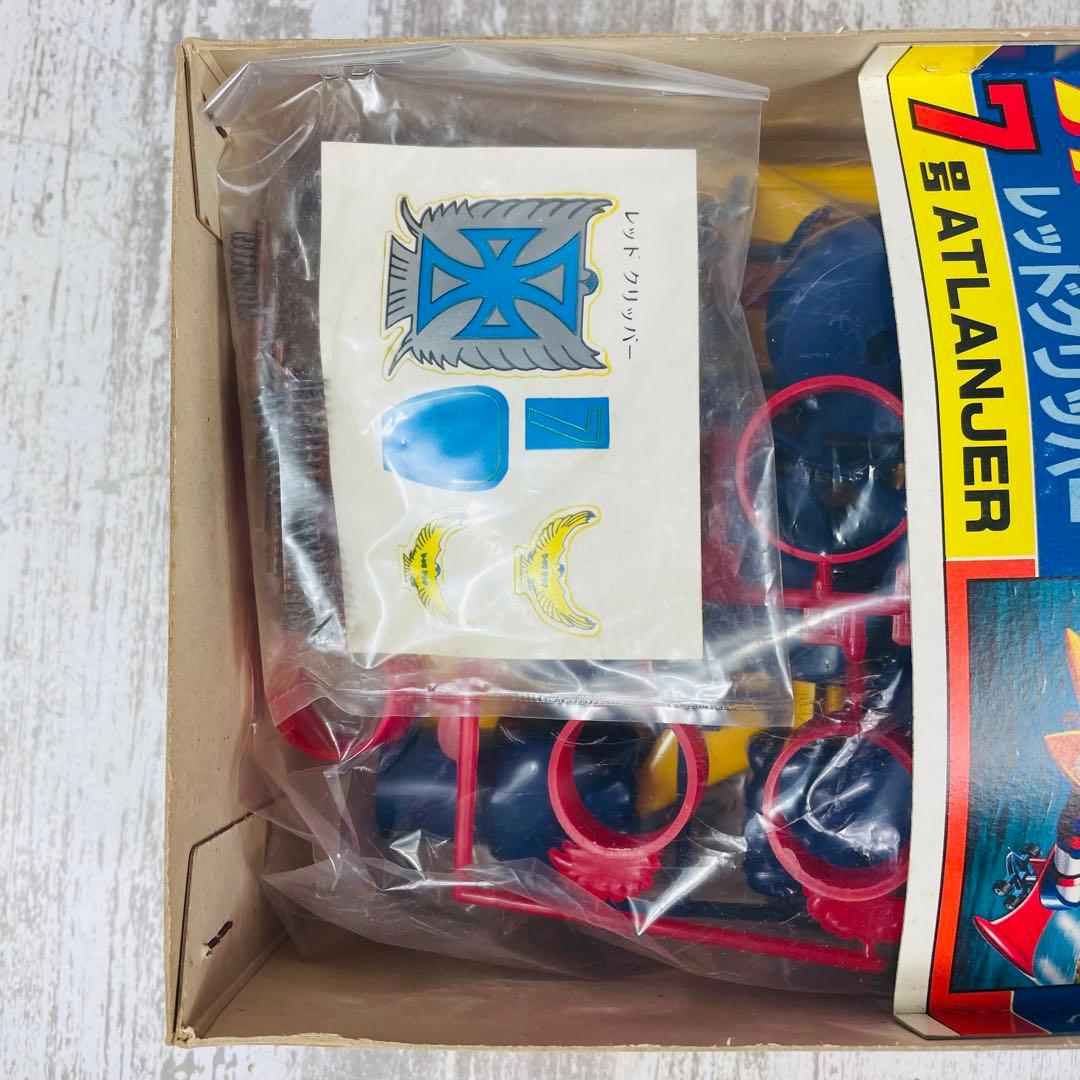 極希少品】アオシマ合体ロボット アトランジャー 7号レッドクリッパー