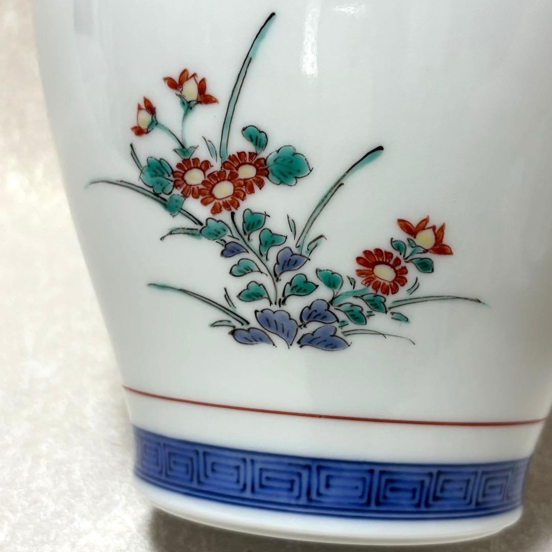 十四代 酒井田柿右衛門 染錦 花鳥文 花瓶 共箱 有田焼 - メルカリ