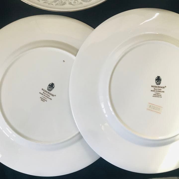 ウェッジウッド　ドルフィンホワイト　27.5cm ディナープレート　6枚